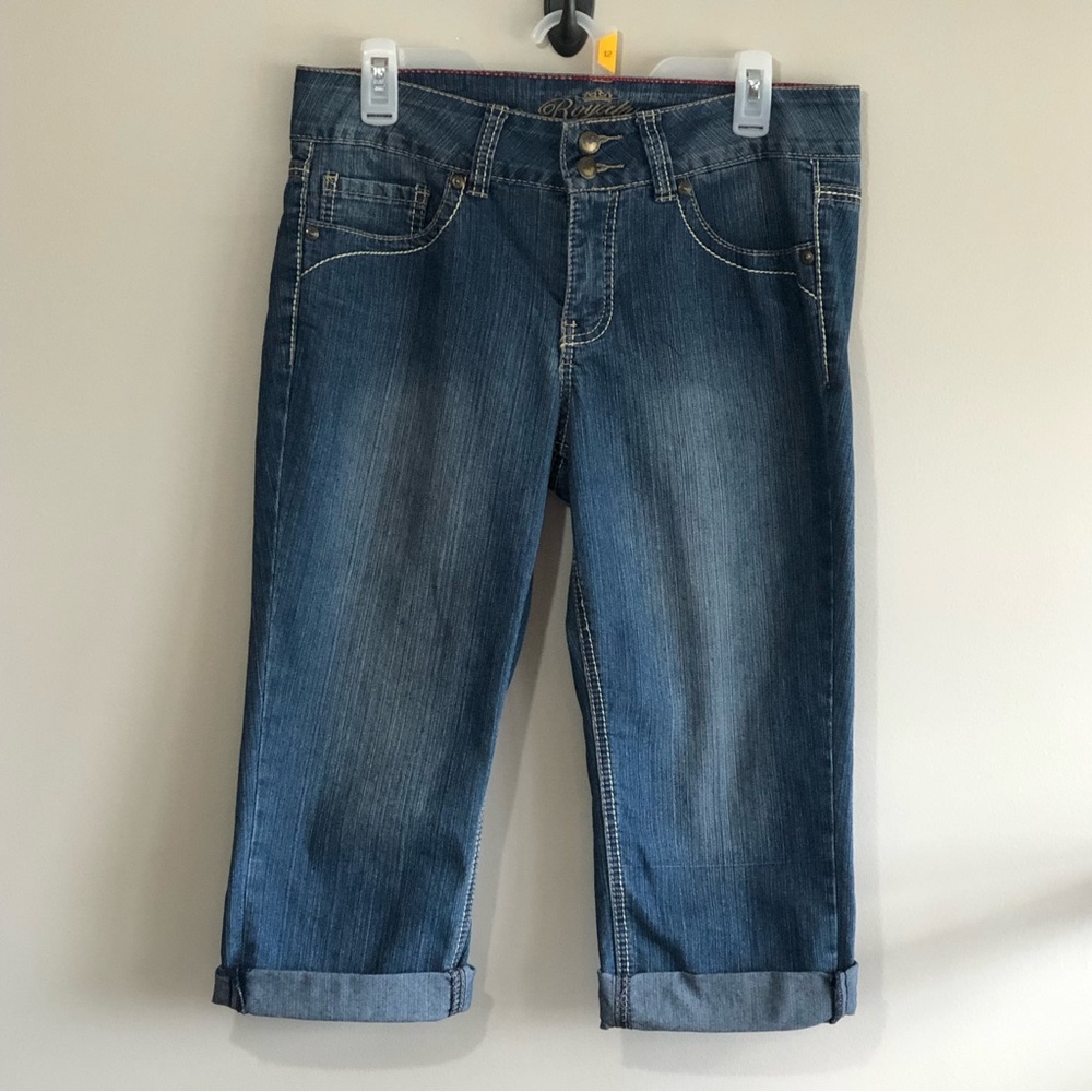 Royalty Cropped Denim Jeans Women’s Size 8